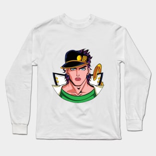 Jotaro Platinum Anime Fan art Long Sleeve T-Shirt